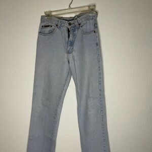 Vintage Calvin Klein Light Wash Straight Leg Women's Jeans